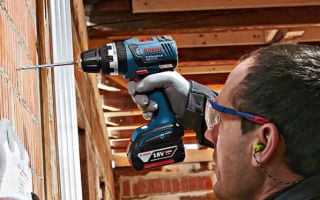 Аккумуляторная дрель-шуруповерт Bosch GSB 18V-EC