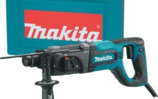 Обзор перфоратора Makita HR 2475 SDS-Plus
